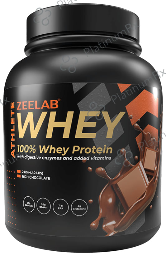 Zeelab 100% Whey Protein Powder Rich Chocolate