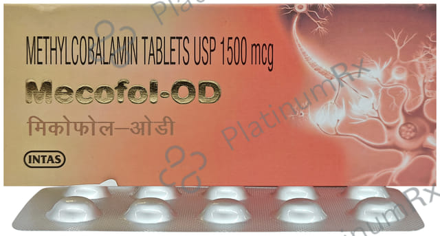 Mecofol OD 1500mcg Tablet 10s