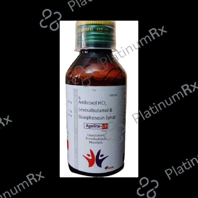 Agelite LS 30/50/1mg Syrup 100ml
