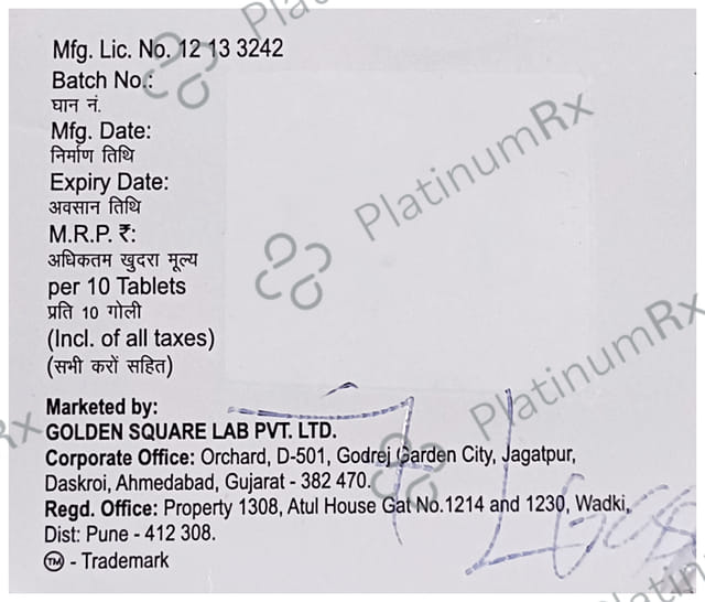 Tamsquare 0.4mg Tablet 10s