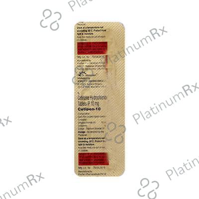 Cetipen 10mg Tablet 10s