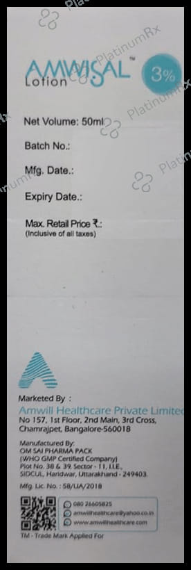 Amwisal 3% Lotion 50ml