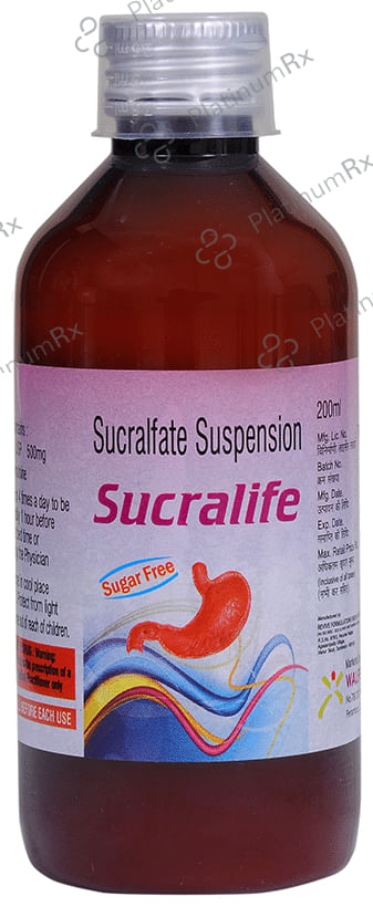 Sucralife Oral Suspension Sugar Free