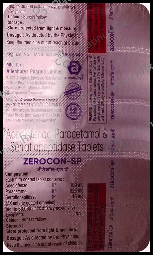 Zerocon-SP Tablet