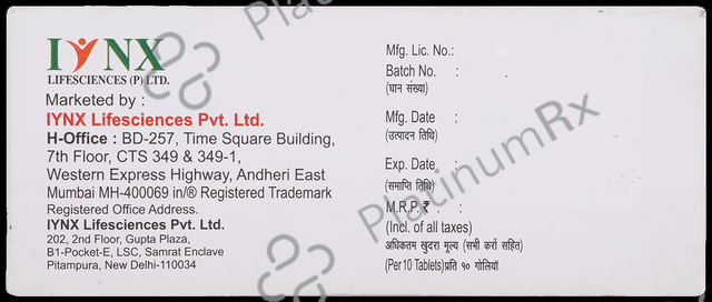 Telonyx AM 40mg Tablet 10s