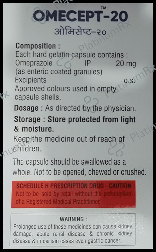 Omecept 20 Capsule