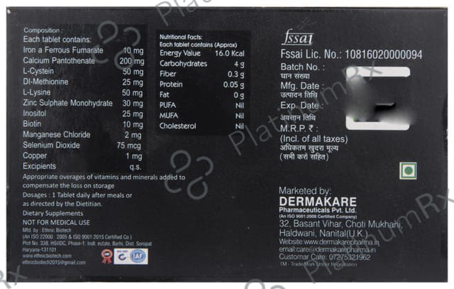 Tricomax Tablet 10s