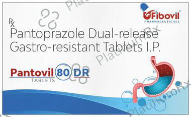 Pantovil 80 DR Tablet 15s