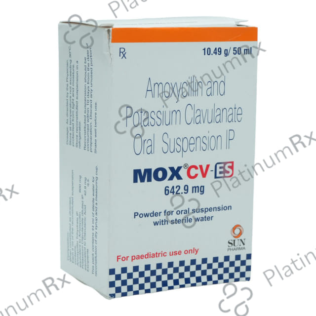 Mox CV 600mg/42.9mg Oral Suspension