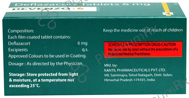 Devanzo 6mg Tablet 10s