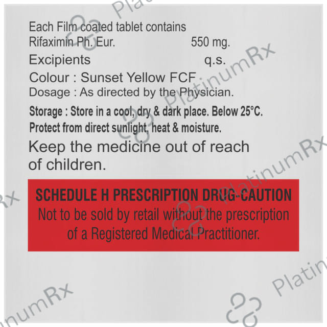 Rifavax 550mg Tablet 10s