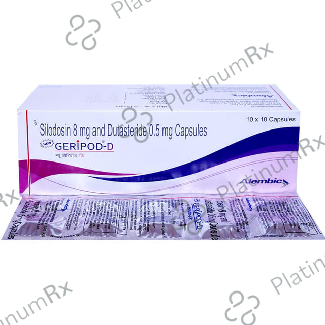 Geripod D 0.5/8mg Capsule 10s