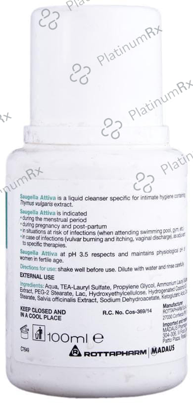 Saugella Attiva Liquid 100 Liquid
