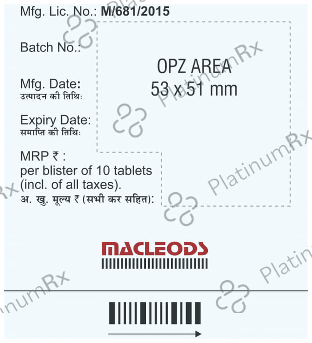 Sita OD Met 500/50mg Tablet 10s