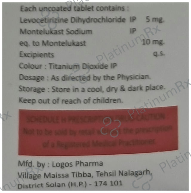 Monteprax LC 5/10mg Tablet 10s