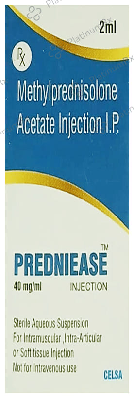 Predniease 40mg Injection 2ml