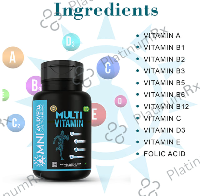 Omni Ayurveda Multi Vitamin Capsule 60s