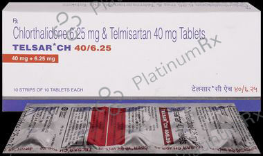 Telsar CH 40/6.25mg Tablet 10s