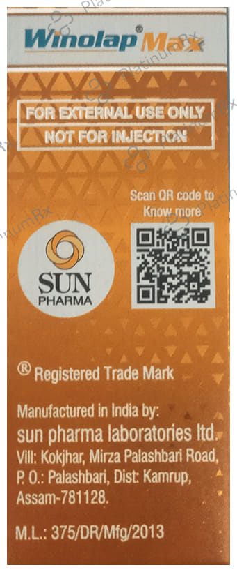 Winolap Max 7mg Ophthalmic Solution 2.5ml