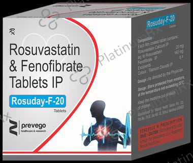 Rosuday F 20/160mg Tablet 10s