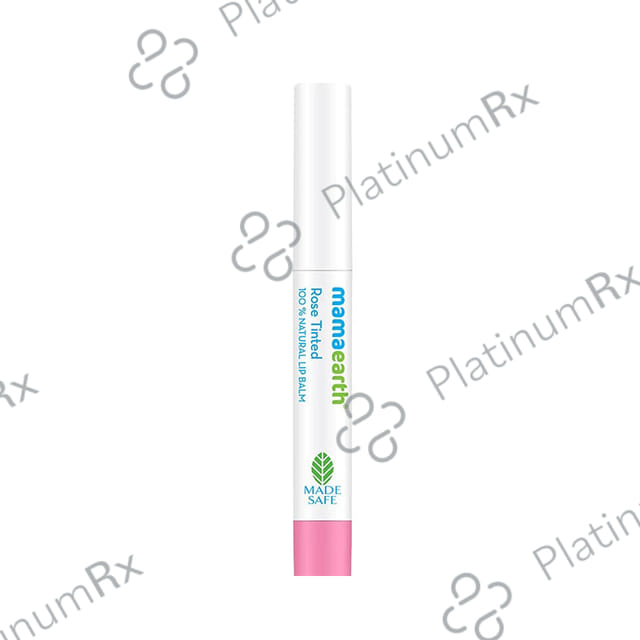 Mamaearth Rose Tinted 100% Natural Lip Balm