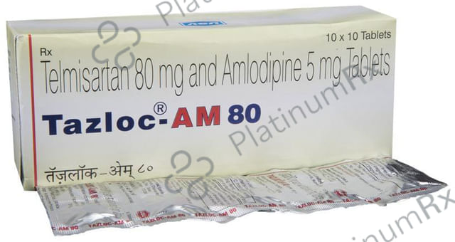 Tazloc AM 80 5/80mg Tablet 10s