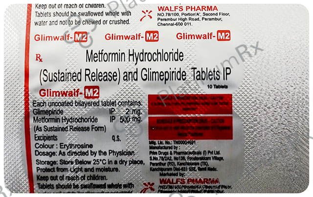 Glimwalf M2 Tablet SR 10s