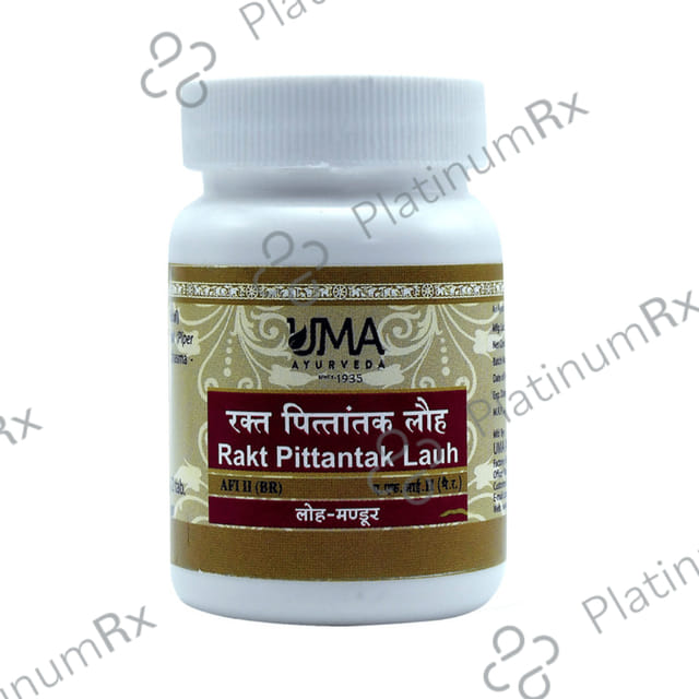 Uma Ayurveda Rakta Pittantak Lauha Tablet 40 tablets