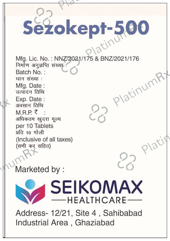 Sezokept 500 Tablet