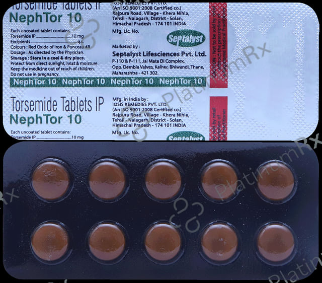 Nephtor 10mg Tablet 10s