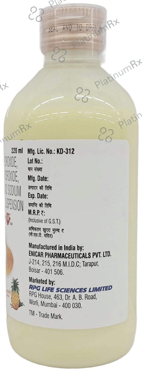 Tricaine AR Pineapple Flavour Gel 220ml
