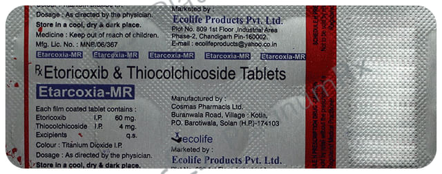 Etarcoxia MR Tablet 10s