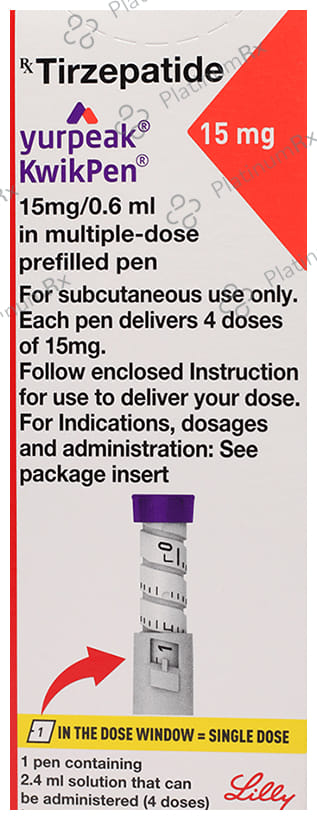 Yurpeak 15mg KwikPen 0.6ml