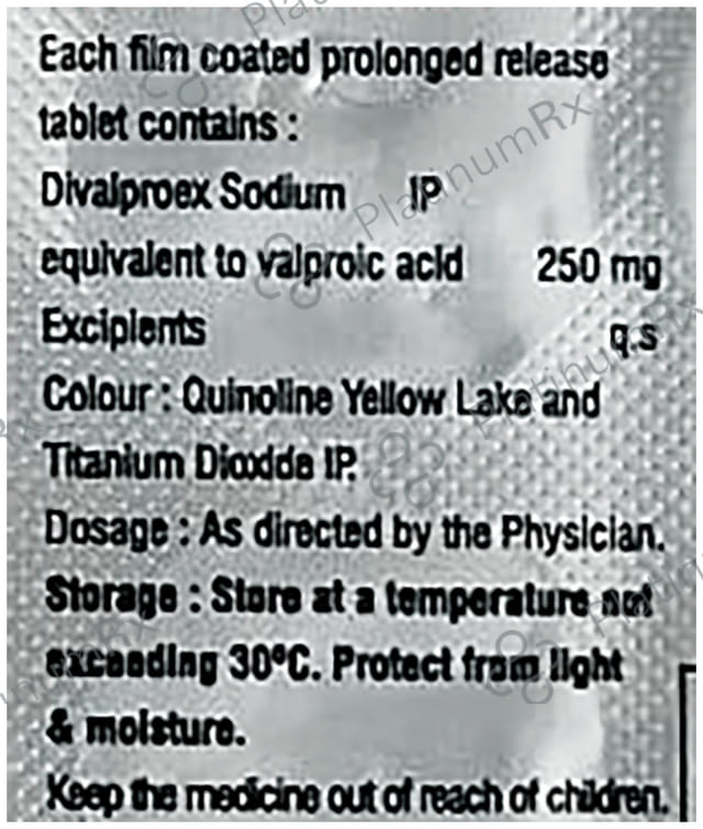 Divalid 250mg Tablet ER