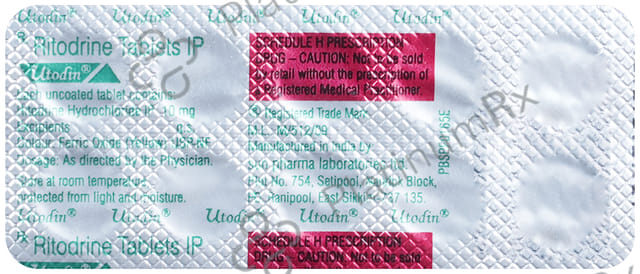 Utodin 10mg Tablet 10s