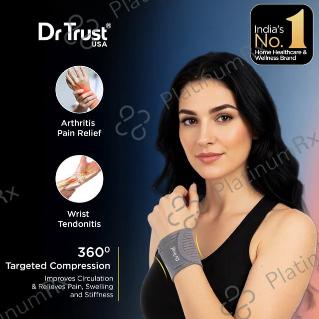 Dr Trust USA Wrist Brace With Double Lock 4603 Size-L