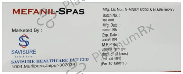 Mefanil-Spas Tablet