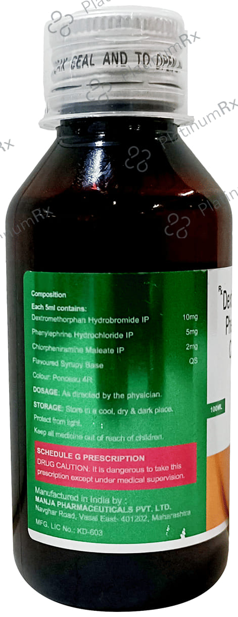 Rufcof D 2/10/5mg Syrup 100ml