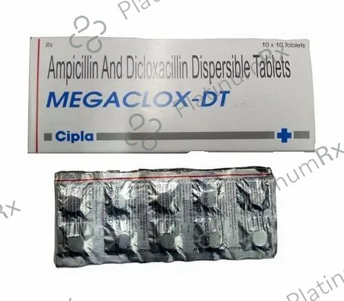 Megaclox DT 125/125mg Tablet DT 10s