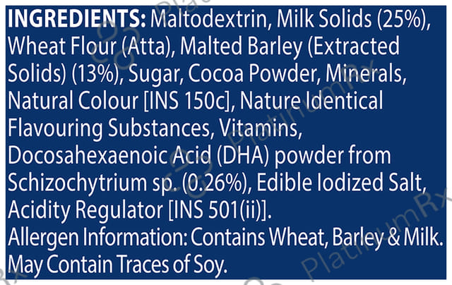 Horlicks Junior- For Kids' Active Brain & Height Gain - Flavour Chocolate