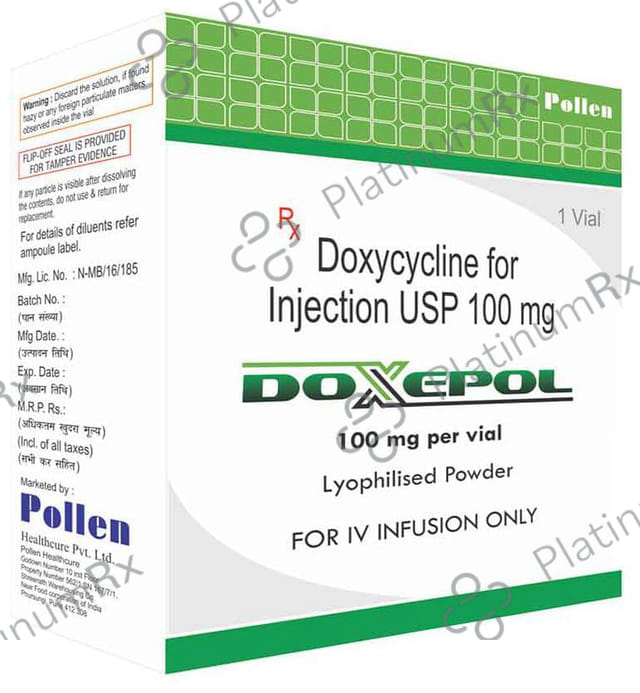 Doxepol 100mg Injection 1s