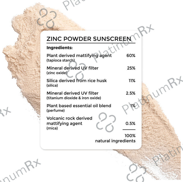 Brillare Zinc Powder SPF 50 Sunscreen 4gm