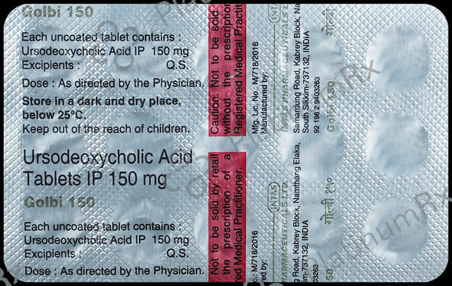 Golbi 150mg Tablet 15s
