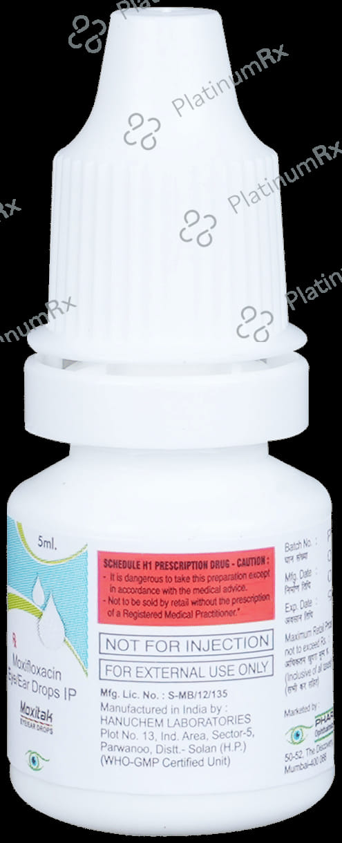 Moxitak 0.5% Eye Drop 5ml