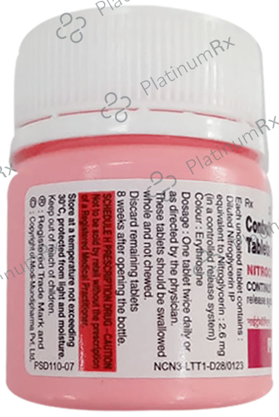 Nitrocontin 2.6mg CR Tablet 30s