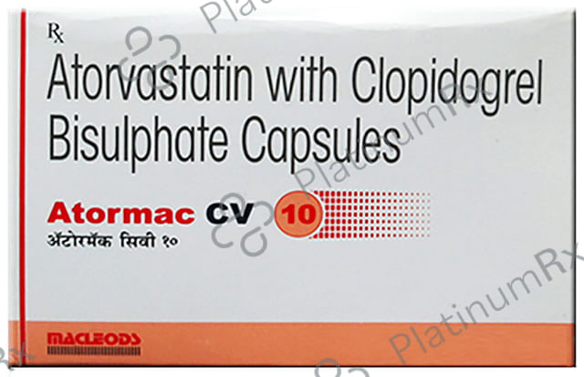 Atormac 10/75mg Capsule 10s