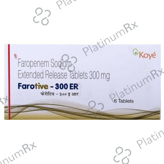 Farotive ER 300mg Tablet 6s