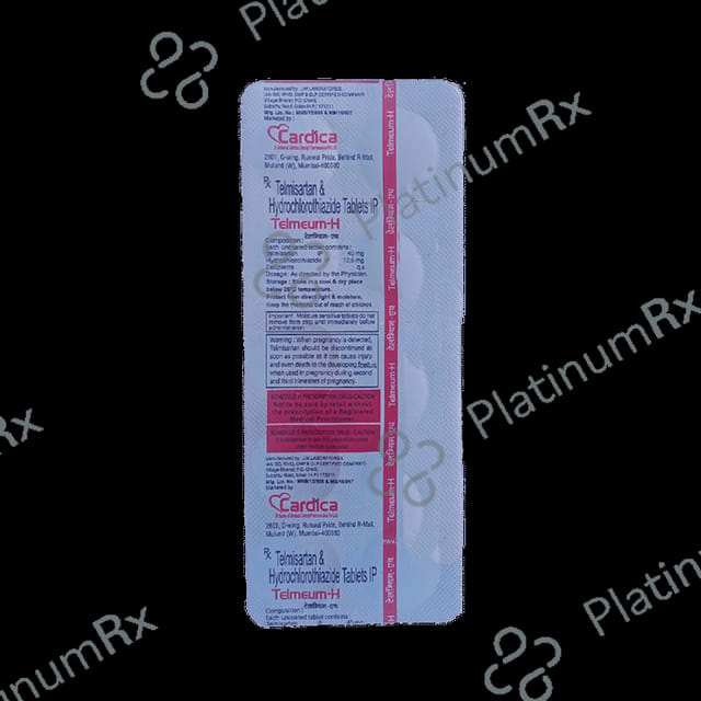 Telmeum H 12.5/40mg Tablet 10s