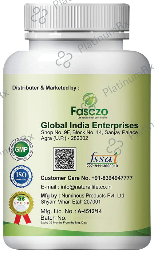 Fasczo Smokill 500mg Capsule 60 capsules