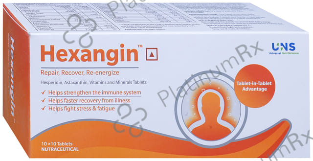 Hexangin Tablet 10s